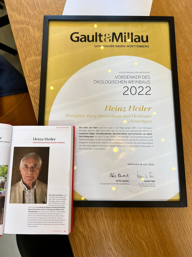 Gault Millau ehrt Heinz Heiler