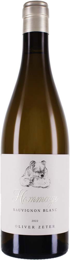 Oliver Zeter Sauvignon Blanc Hommage trocken 2022 QbA0,75l