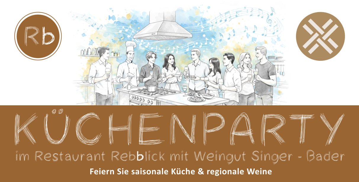 Küchenparty im Restaurant Rebblick